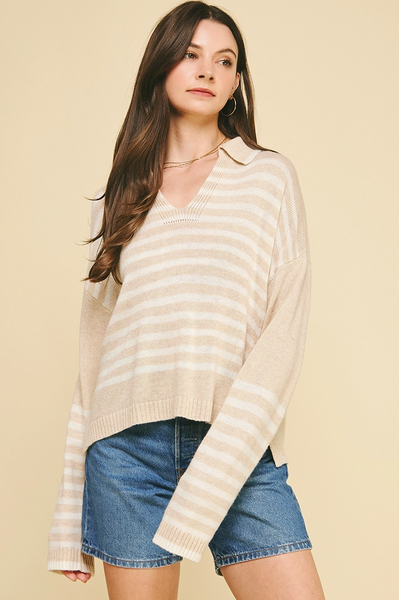 Kasey Sweater -- Oatmeal