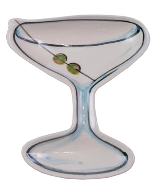 Stoneware Cocktail Dish - Martini
