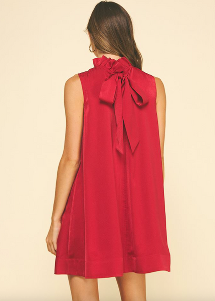 Cindy Dress -- Red