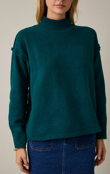 Rosey Sweater -- Teal