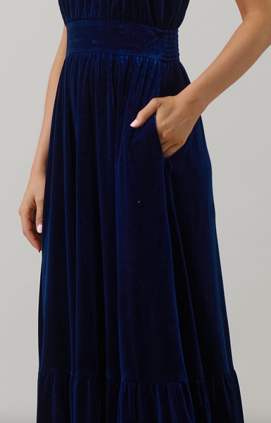 Bevany Dress -- Navy