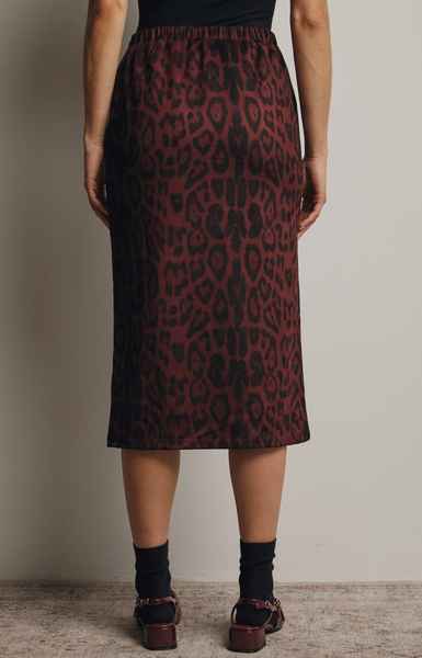 Mary Skirt -- Burgundy