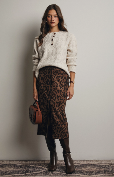 Mary Skirt -- Mocha
