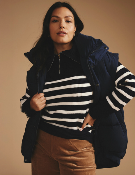 Brenda Sweater -- Navy