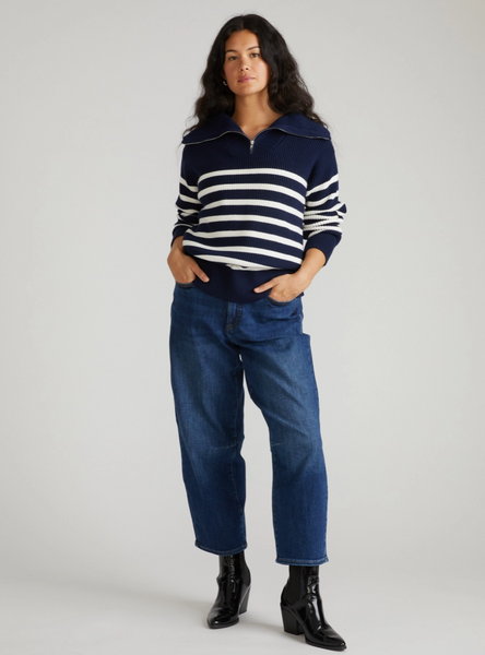 Brenda Sweater -- Navy