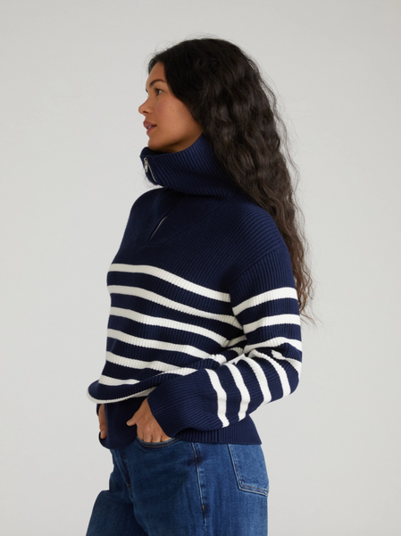 Brenda Sweater -- Navy