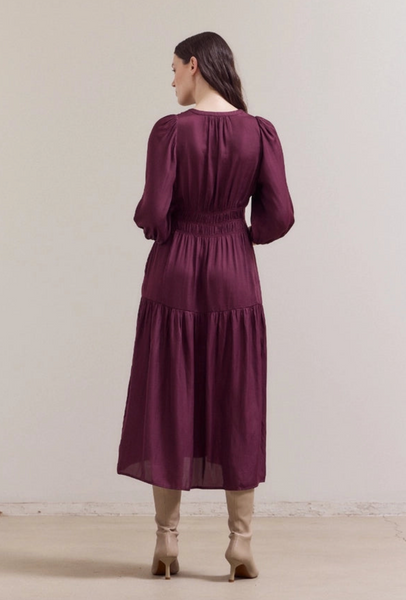 Parker Dress -- Plum