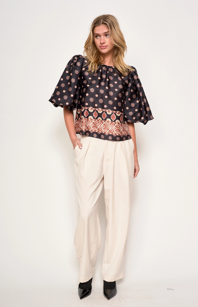 Minori Top -- Charcoal Forest