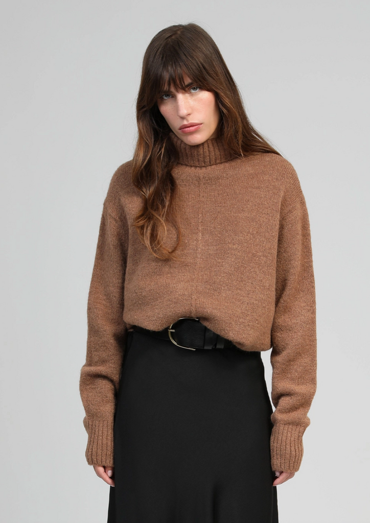 Amelia Sweater -- Brown