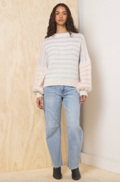 Ombre Sweater -- Ecru
