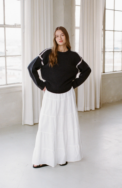 Athena Sweater -- Charcoal