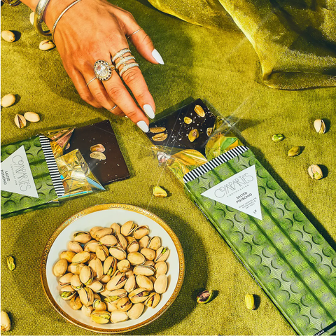 Salted Pistachio Chocolate Bar
