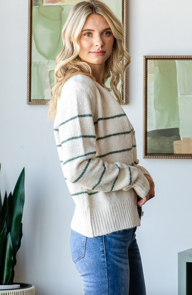 Kamilla Cardigan -- Green
