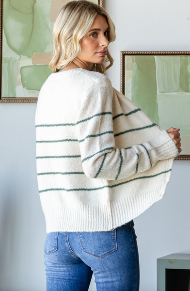 Kamilla Cardigan -- Green