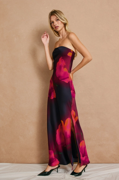 Rose Dress -- Plum