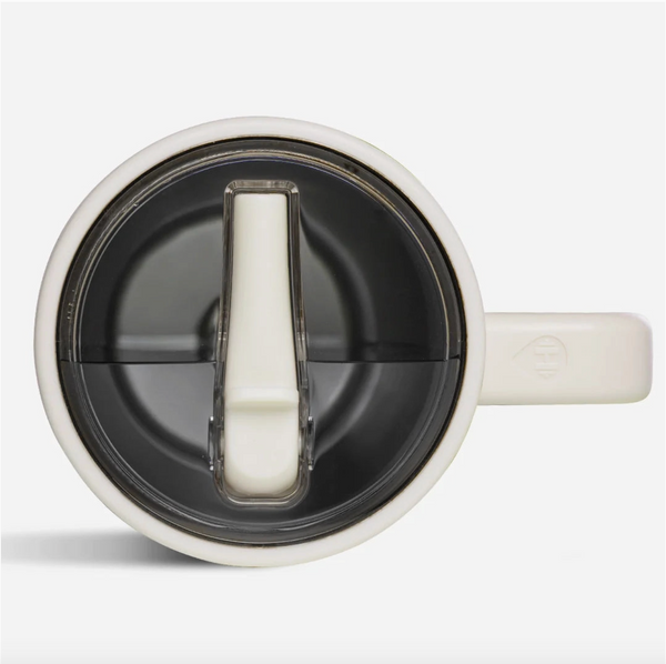 Cream HydroJug 40 oz Traveler Tumbler