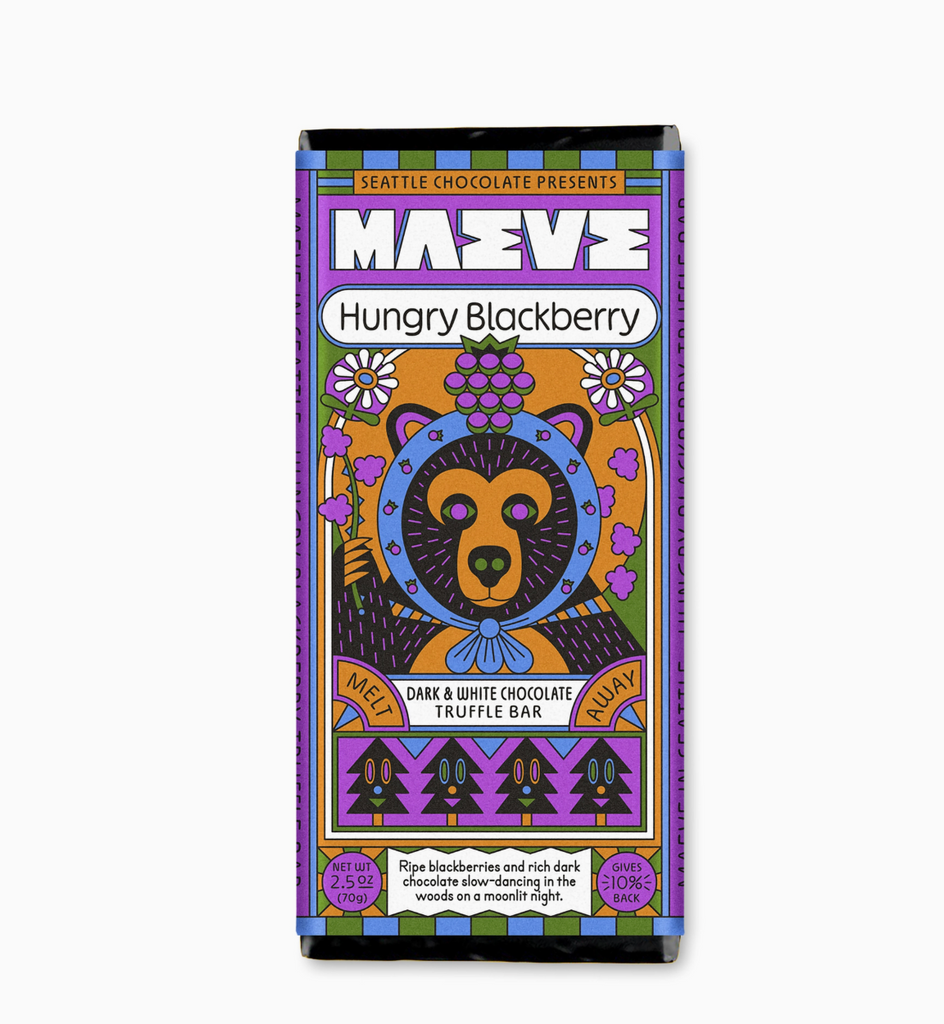 Hungry Blackberry Truffle Bar