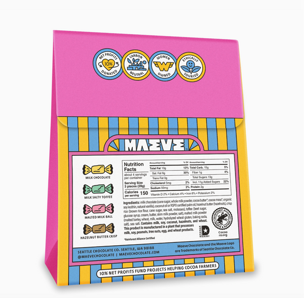 Milk Chocolate Medley Bonbon Box - 4oz