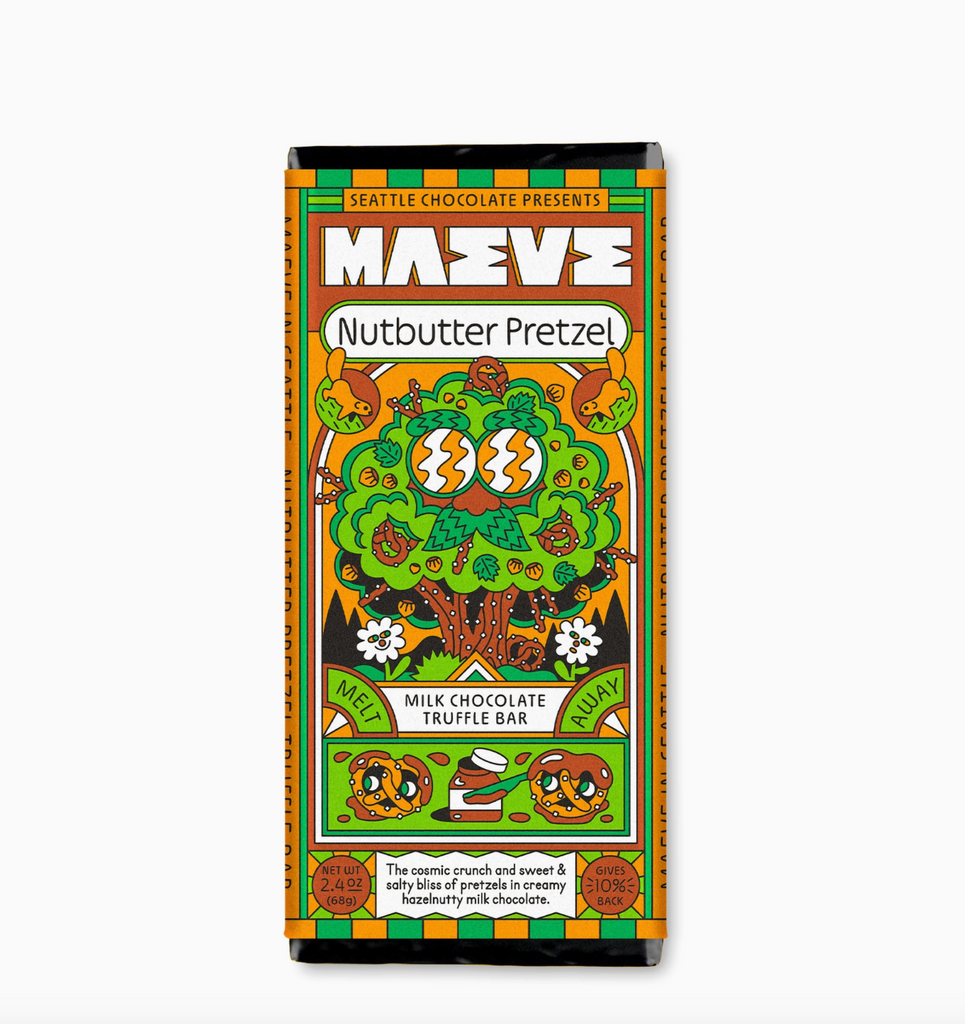 Nutbutter Pretzel Truffle Bar