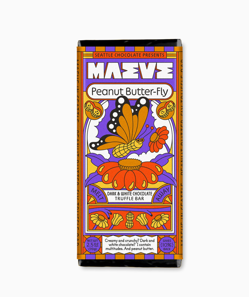 Peanut Butter-Fly Truffle Bar