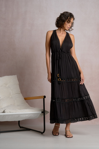 Leila Dress -- Black