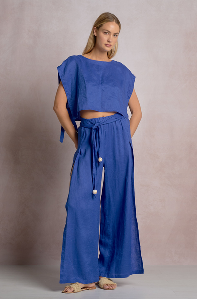 Aysha Pants -- Blue
