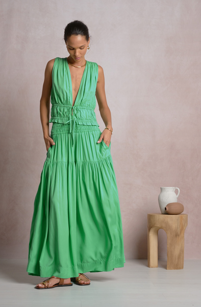 Mitzi Skirt -- Green