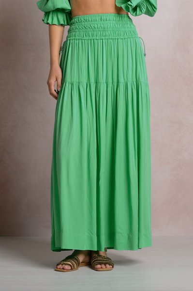 Mitzi Skirt -- Green