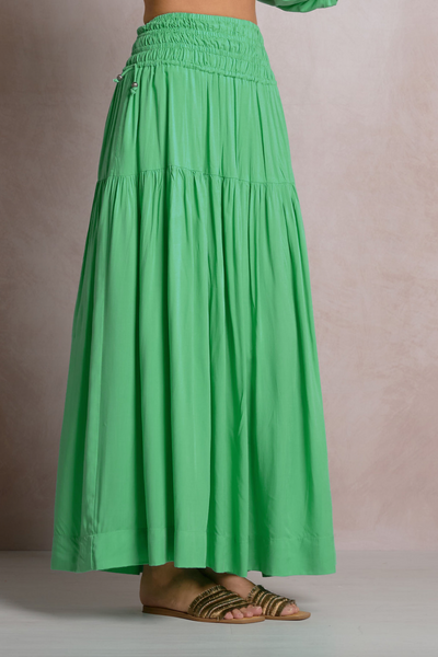 Mitzi Skirt -- Green