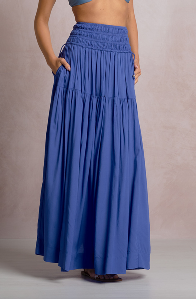 Mitzi Skirt -- Blue