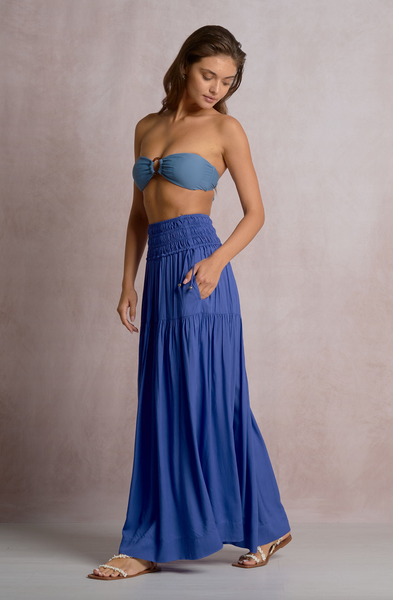 Mitzi Skirt -- Blue