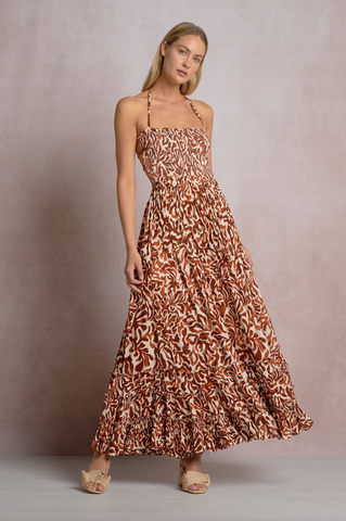 Rebekah Dress -- Cayenne