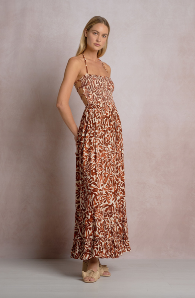 Rebekah Dress -- Cayenne