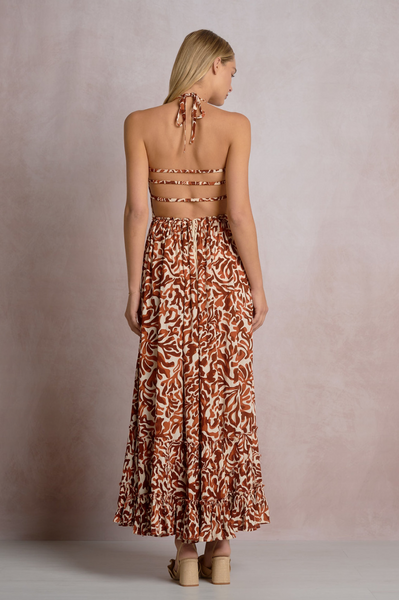 Rebekah Dress -- Cayenne