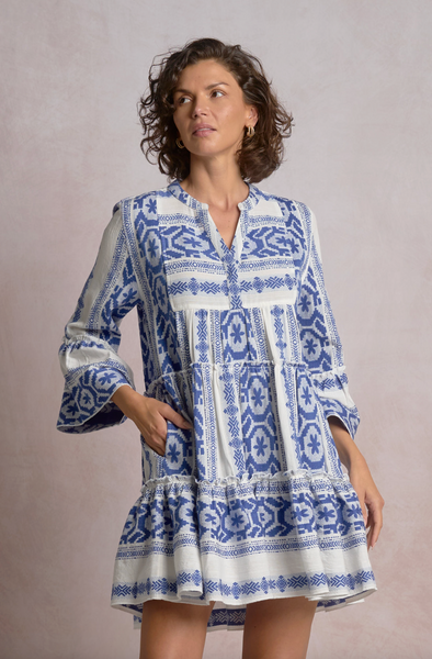 Minnie Dress -- Blue