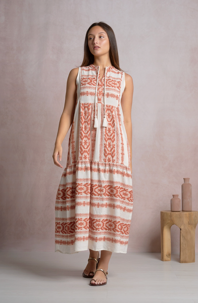 Vanessa Dress -- Cayenne