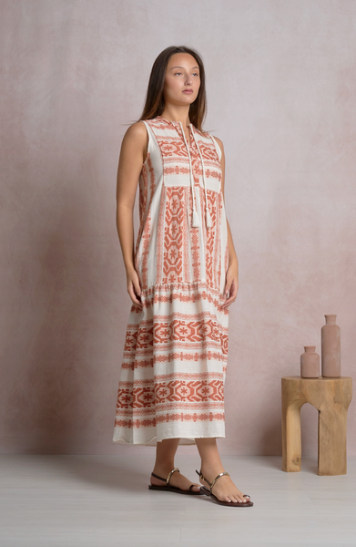 Vanessa Dress -- Cayenne