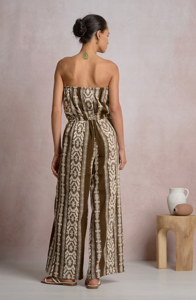 Phyllis Jumpsuit -- Brown