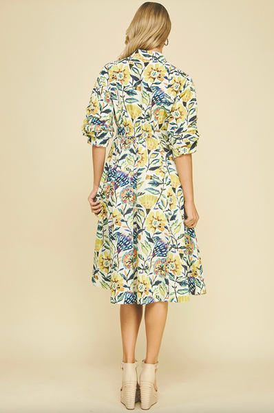 Ginger Dress -- Cream