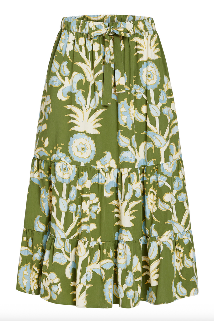 Market Skirt -- Oasis Grove