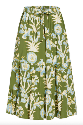 Market Skirt -- Oasis Grove