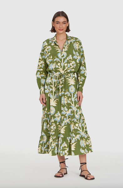 Market Skirt -- Oasis Grove