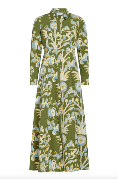 Classic Shirtdress -- Oasis Grove