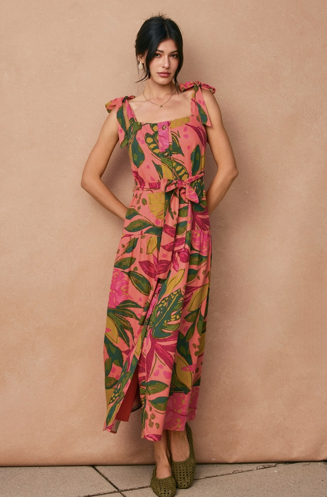 Just Like Paradise Dress -- Pink