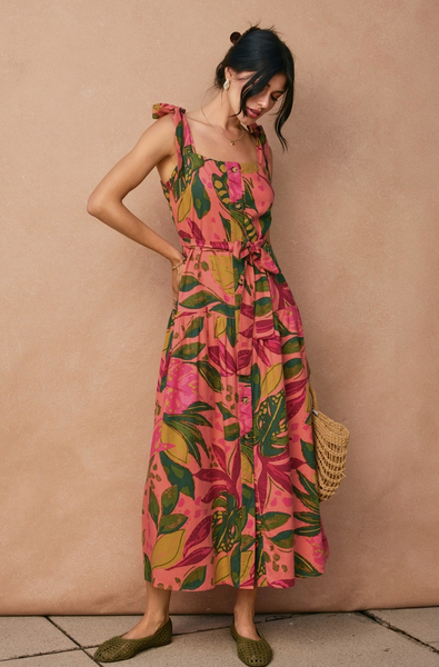 Just Like Paradise Dress -- Pink