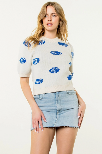 Shelley Top -- Cream