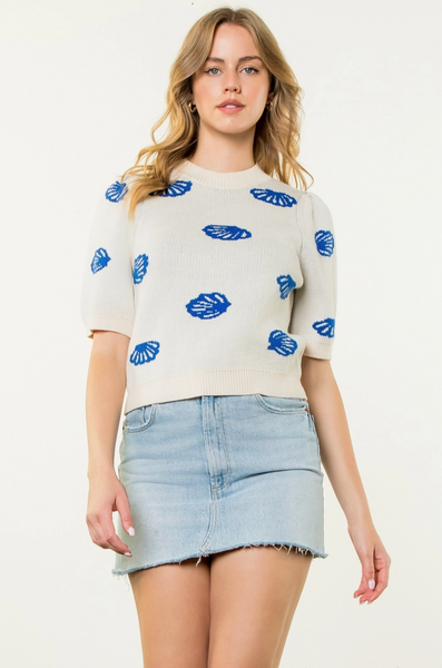 Shelley Top -- Cream