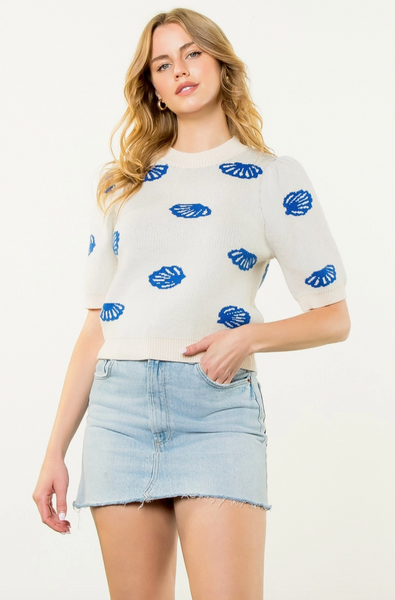 Shelley Top -- Cream