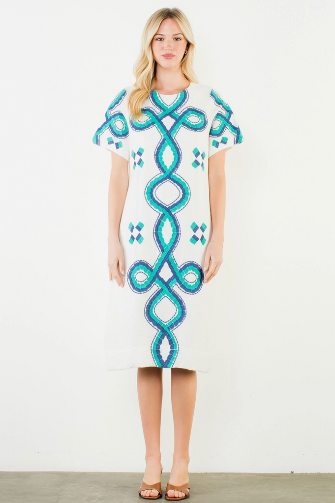 Chandra Dress -- Cream