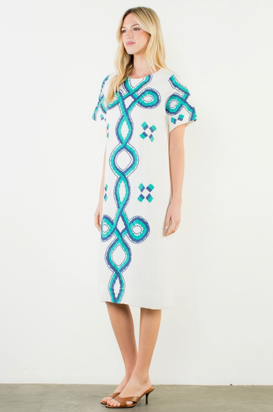 Chandra Dress -- Cream